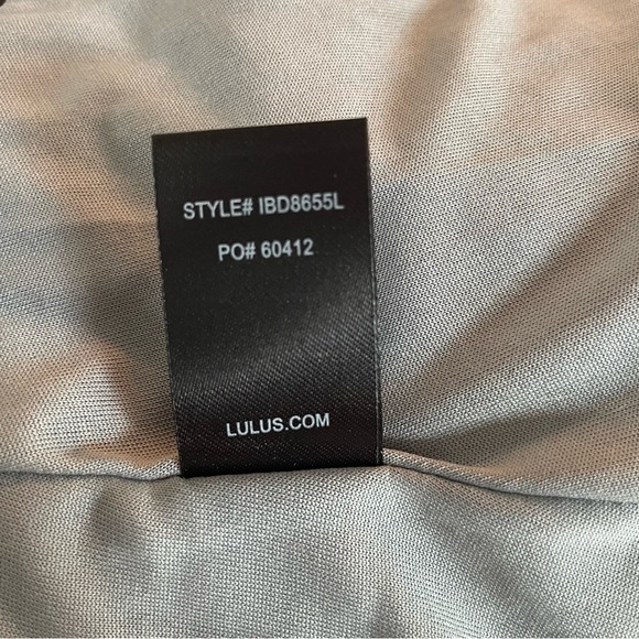 Lulus Fiorire Slate Blue Floral Print Wrap Maxi Dress 20577 - Picture 12 of 13